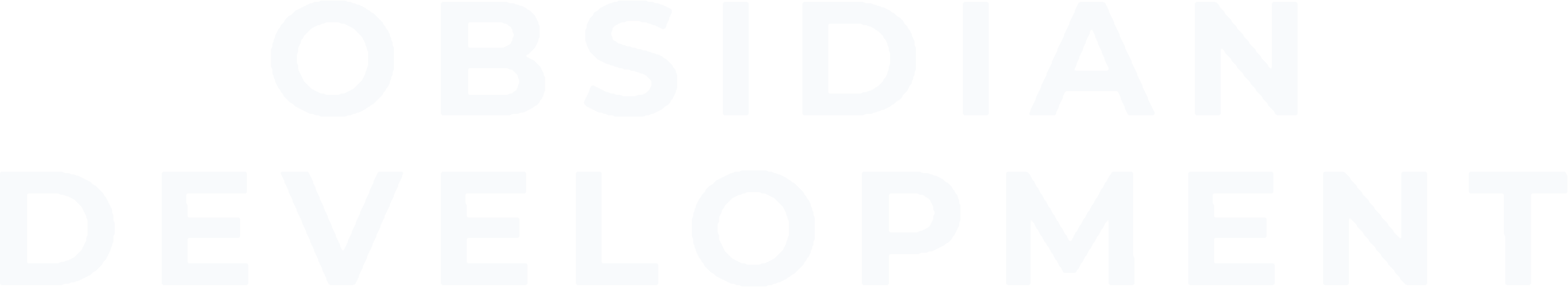 Obsidian Development